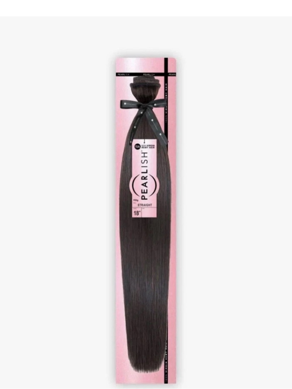 Pearl Straight Hair Extension - Dark Brown